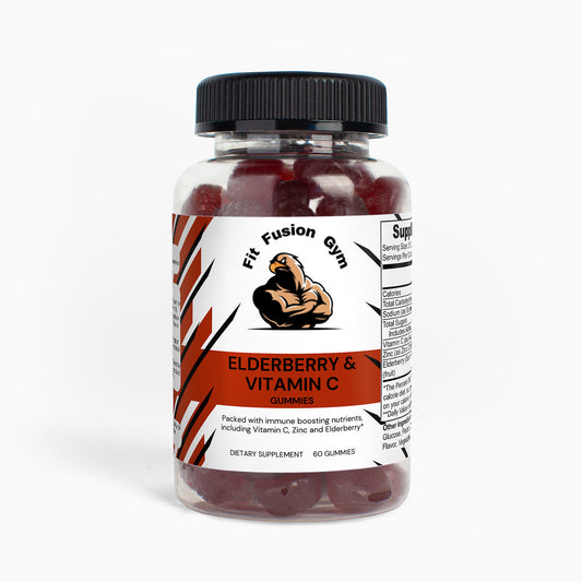 Elderberry & Vitamin C Gummy (gym supplement)