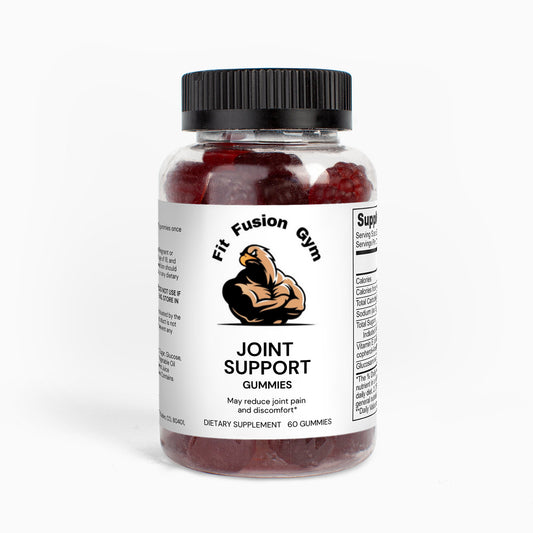 joint support summie gym and health supplement for reducing joint pain and discomfort, supplement container  